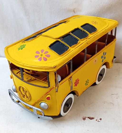 Vintage Tin Camper Van