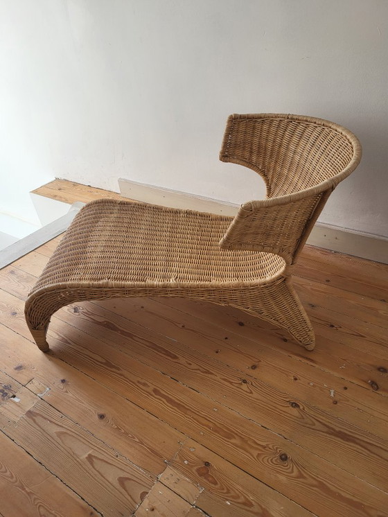 Image 1 of Ikea Savo rotan lounge door Monica Mulder