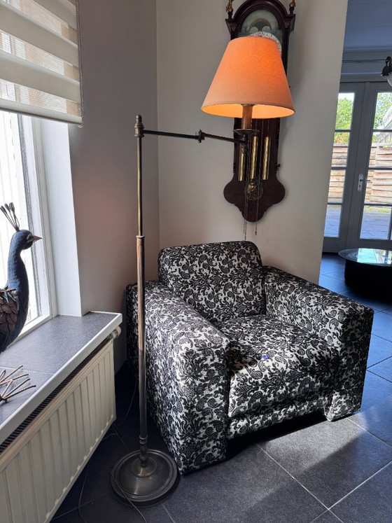 Lampada da terra vintage D&B Design Holland. In ottone con braccio girevole, anni '80. – Lampade da terra (photo 6 of 12)
