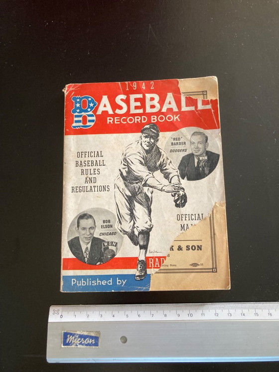 Honkbalmemorabilia – Cadeaus, Paper (photo 11 of 18)