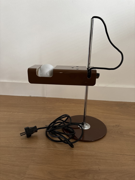 Original Vintage Oluce 'Spider' Table Lamp (Model 291) – Joe Colombo, 1960s – Metal (photo 9 of 12)