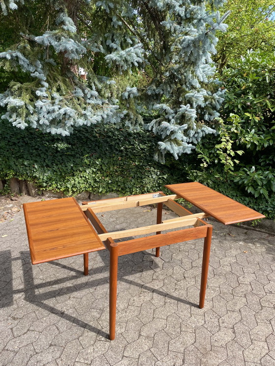 Image 1 of Mesa de comedor danesa de teca de Ansager AM Mobler