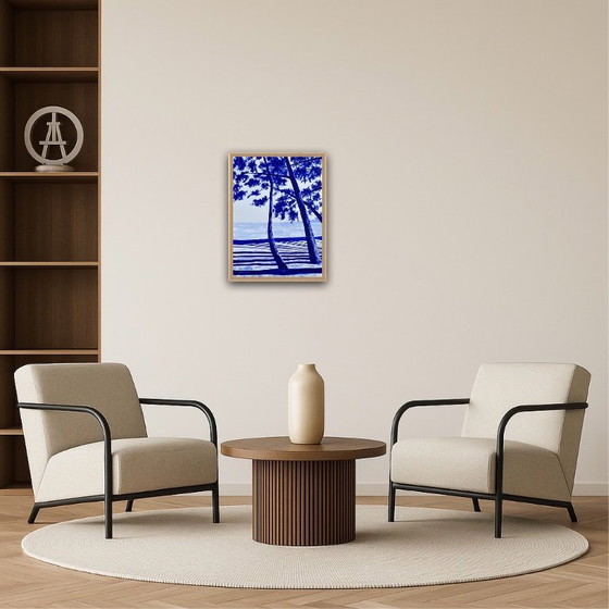 Image 1 of Acrilico su carta Hahnemuhle bianca. Dimensioni 40x30 cm.