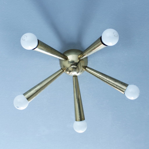 Montaggio a filo Star Burst in ottone italiano