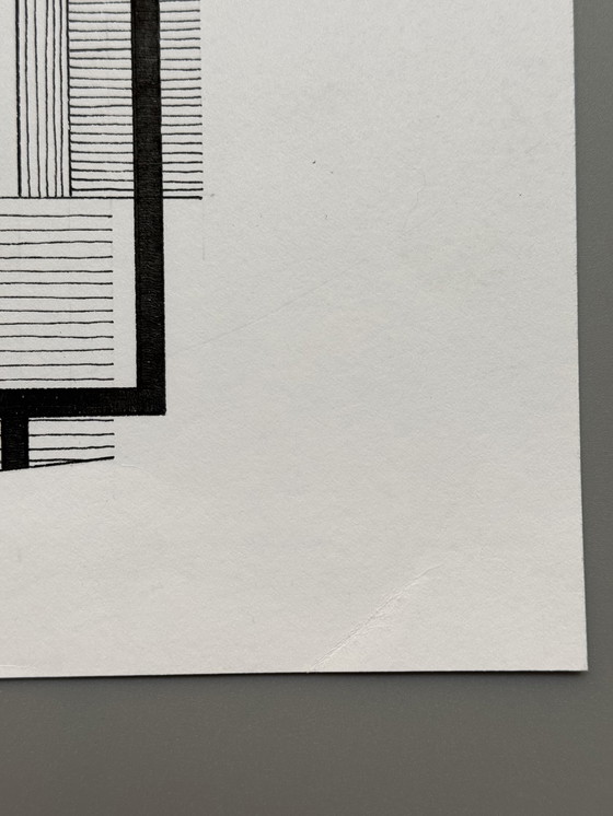 Image 1 of Eugène Eechaut (1928-2019) - 2 Works, Ink, 1987/88