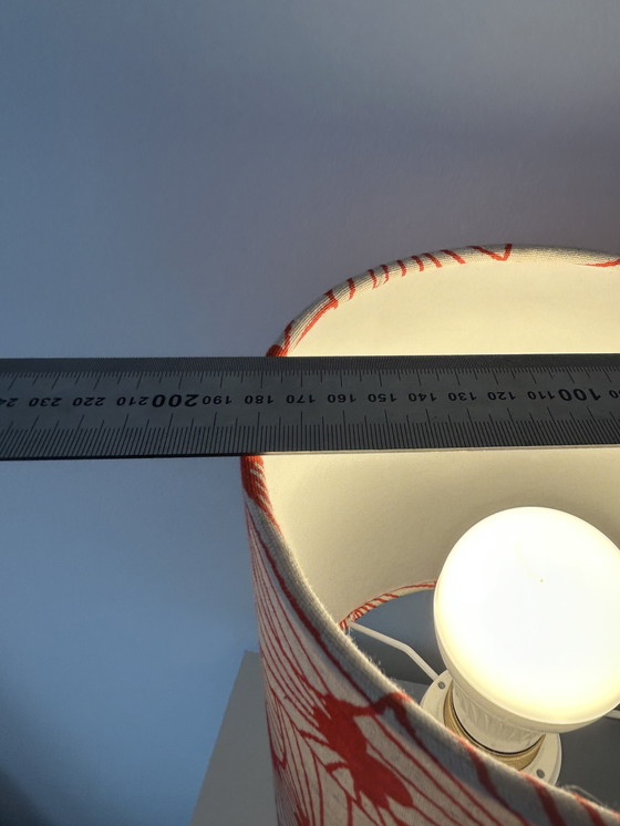 Image 1 of Draadloze tafellamp gemaakt van een vintage KPM-vaas - geschikt voor balkons