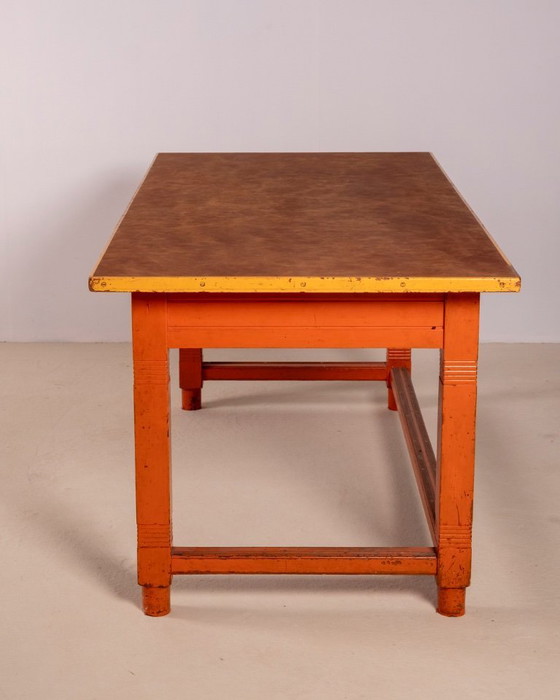 Image 1 of Martin Nyrop Copenhagen City Hall Desk, 1905 Rud Rasmussen