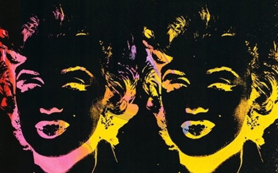 Vier veelkleurige Marilyns – Andy Warhol Pop Art print – Giclée Prints, Paper (photo 2 of 5)