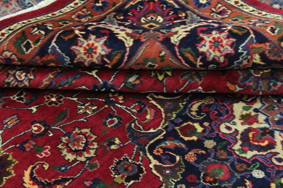 Image 1 of Original Perserteppich Keschan,Kashan Rot 340 x 250 cm Top Zustand Klassik Alt