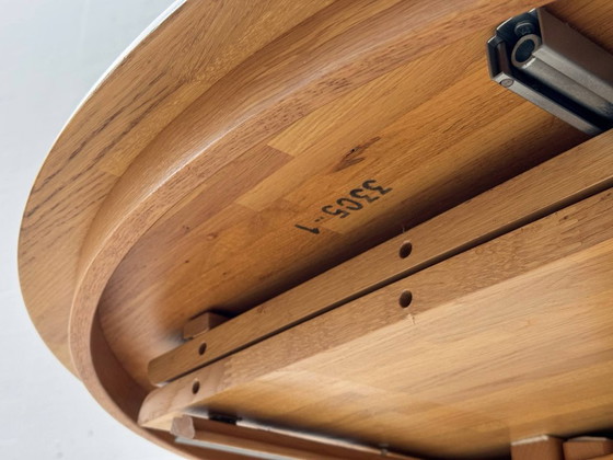 Image 1 of Mesa de comedor extensible de roble de Creation Suisse, años 70