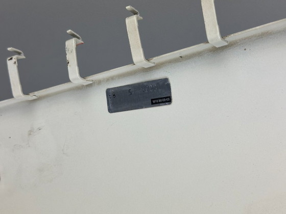 Image 1 of Lampadario da soffitto anni '60-'70 di Doria Leuchten Germania Vetro ghiaccio