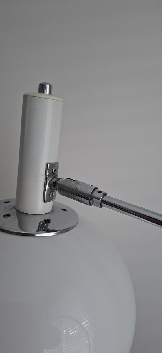 Dijkstra Vloerlamp Zeldzaam Model. – Dijkstra Lampen, Vloerlampen, Metal, Plastic (photo 6 of 11)