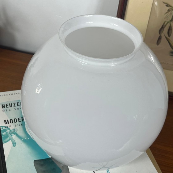 Pantalla de Globo Abierta de Opalina Blanca para Lámpara de Pared Lámpara de araña 20 Cm – Lámparas de araña (photo 4 of 8)