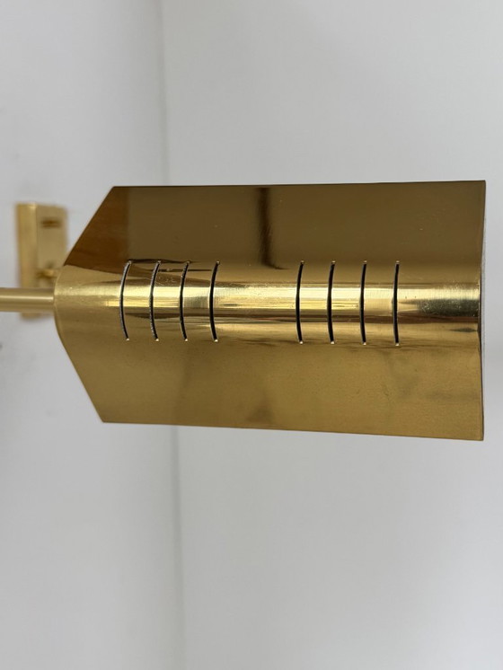 Image 1 of Paire d'appliques orientables en laiton, France 1970