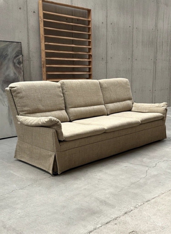 Image 1 of CARL STRAUB SEATING GROUP POLTRONA, DIVANO 2 POSTI E 3 POSTI LANA BEIGE CREMA