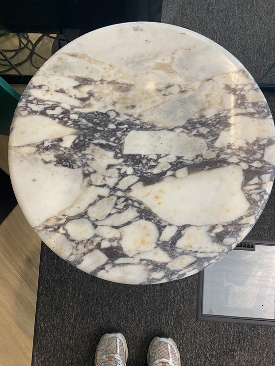 Image 1 of 2x Calacatta Viola Tables d'appoint Tables de nuit