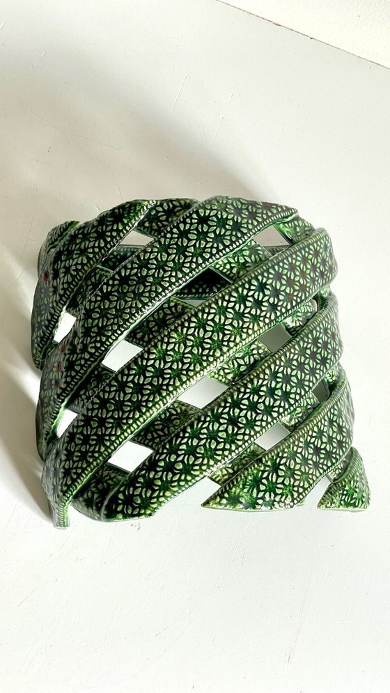 Image 1 of Vintage keramische wandlamp