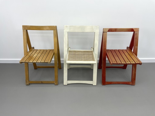 3 X Trieste Klappstuhl, Aldo Jacober