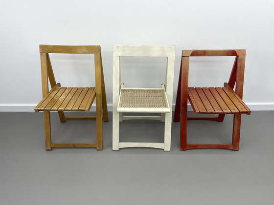 Image 1 of 3 X Trieste Klappstuhl, Aldo Jacober