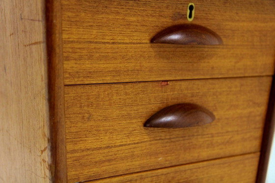 Scrivania scandinava in teak "PL. Uddebo", Svante Skogh, Svezia, 1960 – Scrivanie, Legno (photo 13 of 16)