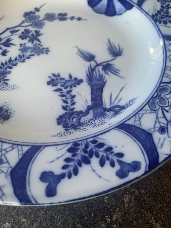 French Antique Plate – Creil Montereau, Crockery, Ceramic (photo 3 of 7)