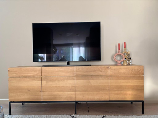 Ethnicraft Ligna Solid Oak Sideboard Buffet Cupboard