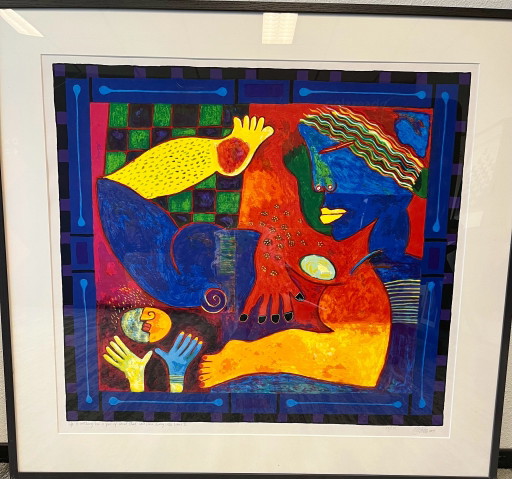 Pittura Clement Briels serigrafia 45/125