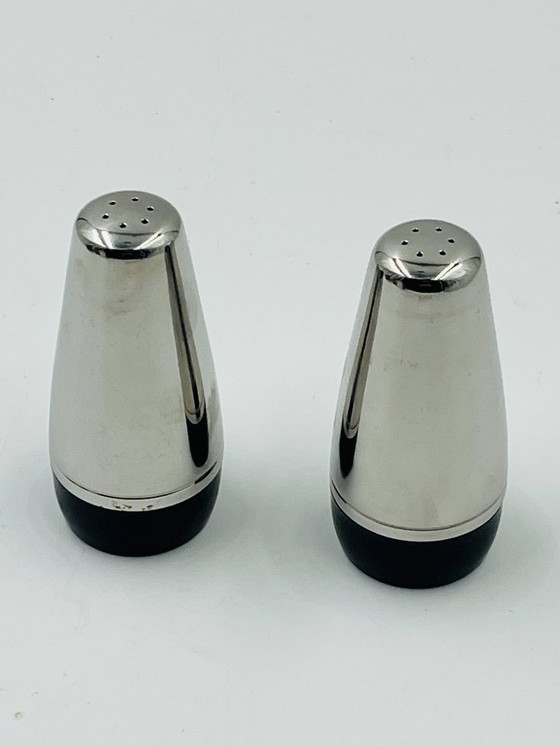 Duo Saliera e Pepiera Alessi Alfra – Italia – Accessori da tavola, Nylon, Metal (photo 2 of 13)