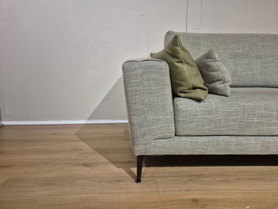 Image 1 of Montel Hampton - Corner sofa - Gray - Green - Fabric - Design