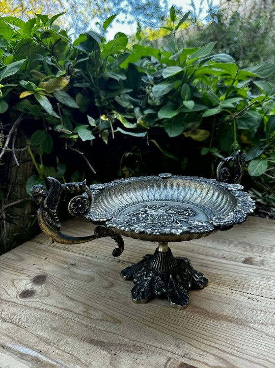 Silver centrepiece from the Art Nouveau period. – Crockery, Metal (photo 7 of 15)