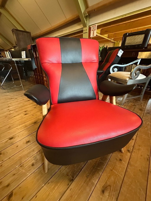 Artifort Hairpin Fauteuil (Model 105) nieuw gestoffeerd.