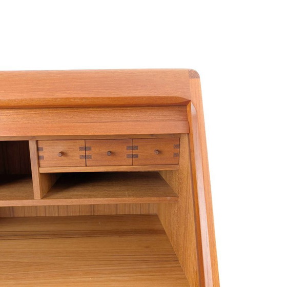 Dyrlund Scrittoio Mid-century Cassettiera Danese Toeletta Teak – Cassettiere, Legno (photo 12 of 12)