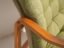 Olive green vintage armchair (c.1950) #80 – Canvas, Scandinavian (photo 23 of 40)