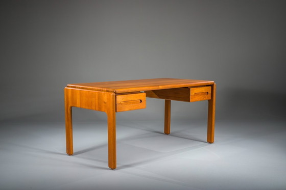 Image 1 of Vintage Danish Cabinetmaker Desk in Teak, 1950s