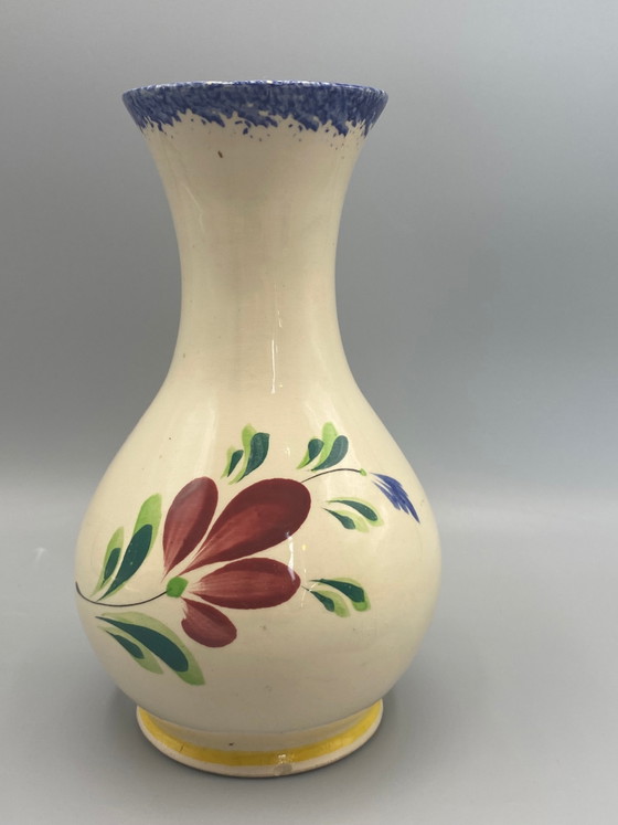 Vaso in maiolica bretone con decorazione a tema costume tradizionale. – Oggetti decorativi (photo 3 of 6)
