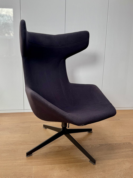 Image 1 of Moroso ‘Take a Line for a Walk’ – Alfredo Häberli – tessuto antracite, reversibile