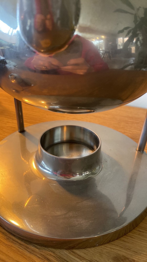 Image 1 of Vintage tuimeltheepot kantelbare thee pot jaren 50 