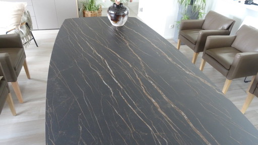 Ceramic Dining Table – 280 × 130 cm – Tabletop 12 mm – Top condition