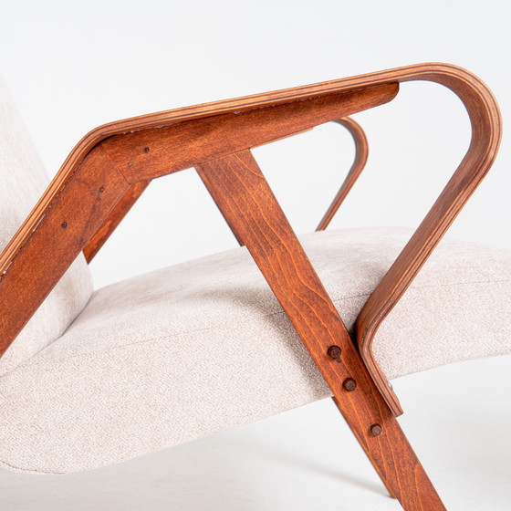 Image 1 of Sillones Frantisek Jirak con otomana para Tatra Nabytok, década de 1960