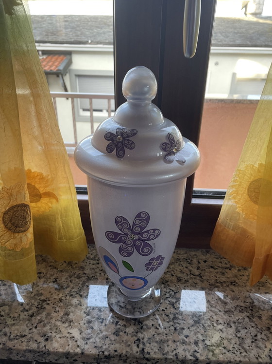 Gesatineerde Glazen Vaas Via Veneto – Vazen, Glass (photo 14 of 14)
