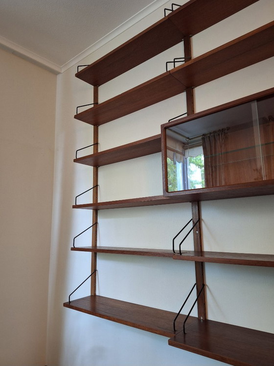 Sistema a parete in teak Poul Cadovius con mensole – Armadi a muro, Legno (photo 11 of 31)