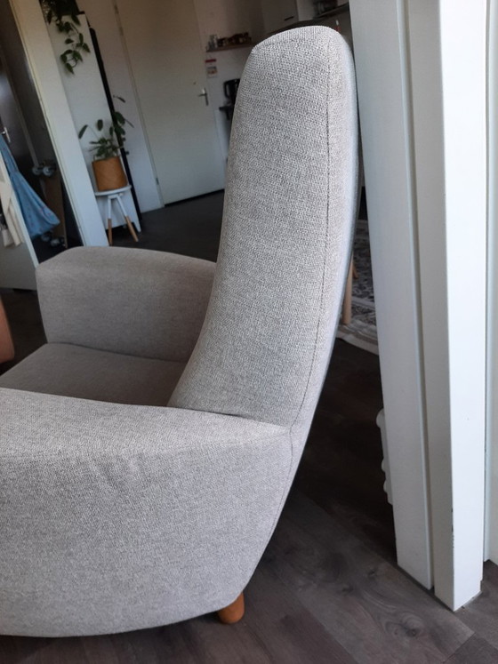 LABEL Longa by Gerard van den Berg Armchair – Label Van den Berg, Textile, Wood (photo 5 of 5)
