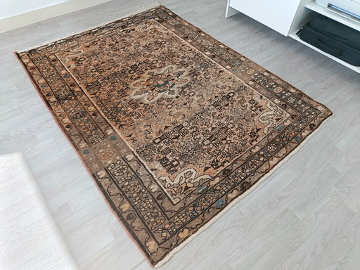 Alfombra persa de Hamadán hecha a mano