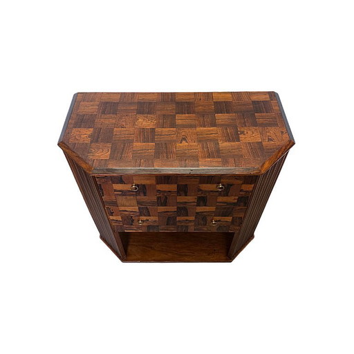 French Art Deco rosewood chest of drawers, 1920s/1930s