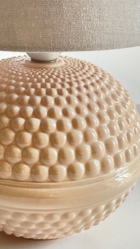 Image 1 of Keramische LAMP KLEIN RINK 1990