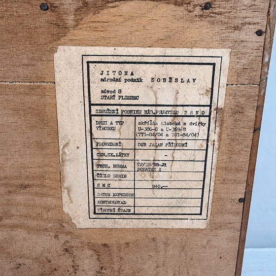 Image 1 of Vintage Vitrine from Hubert Nepozitek & Bohumil Landsman for Jitona, années 1960