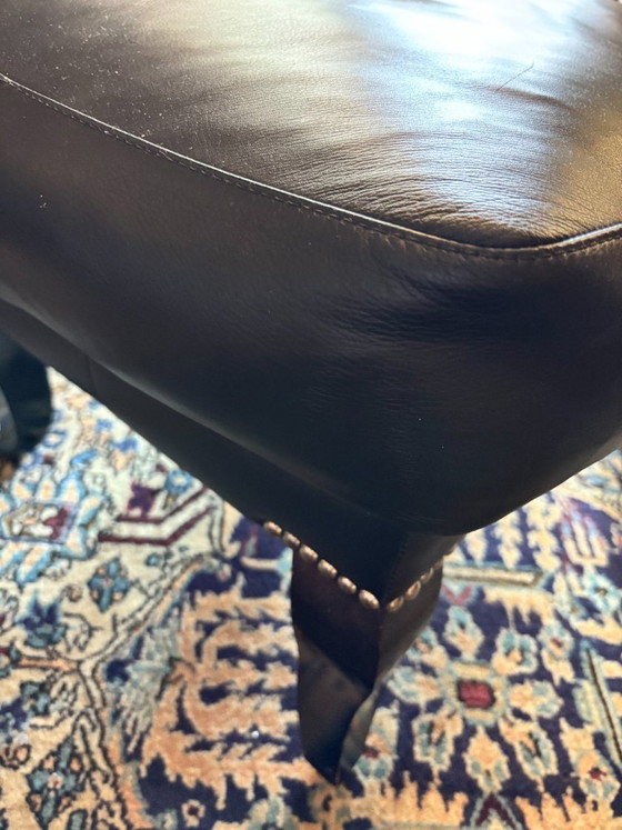 Image 1 of Roche Bobois "Les Provinciales" Bergère stoel met poef – als nieuw