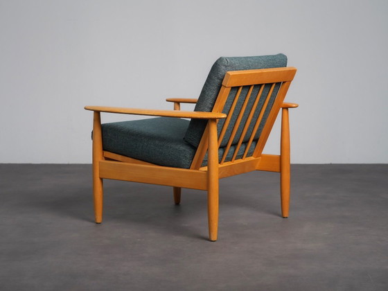 Scandinavian Modern Lounge Chair, Denmark, 1970s – Armchairs, Textile, Vintage (photo 5 of 9)