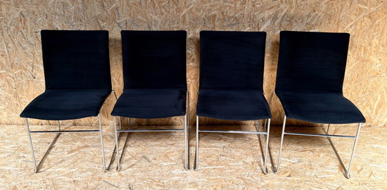 Image 1 of Set mit 4 Pendelstühlen von PASTOE by Leolux