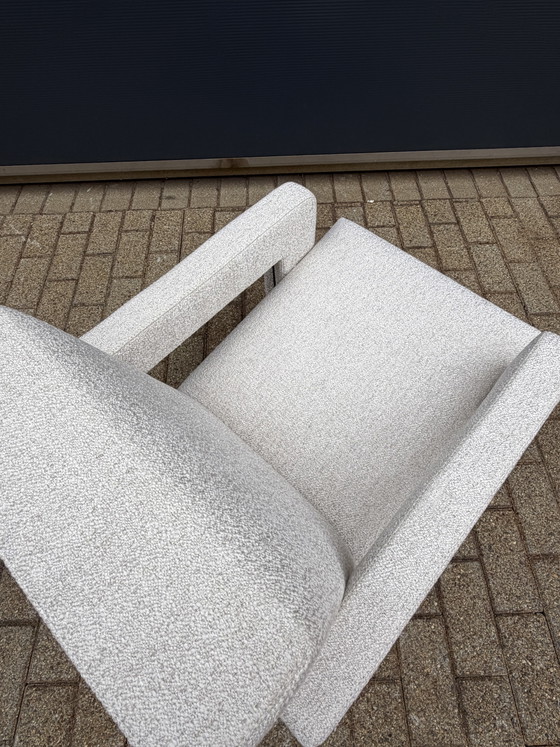 Cassina Utrecht Chair Beige Bouclé, Rietveld Nieuwstaat! – Fauteuils, Textile (photo 12 of 15)
